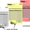 8.5 x 11 Parts are different Forms