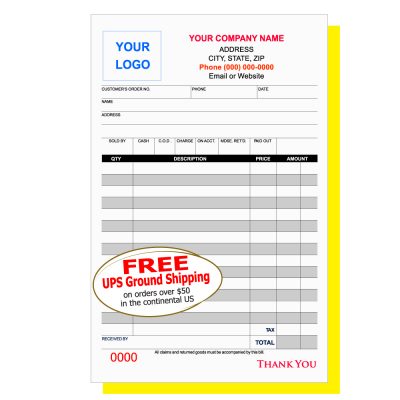 receipt form templates lighthouse printing