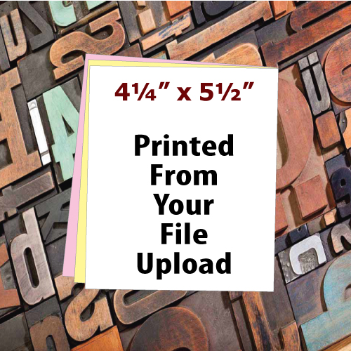 5 x A5 NCR INVOICE PADS free artwork changes 3 PART NCR with FREE DELIVERY! 