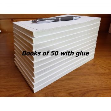 Books with glue