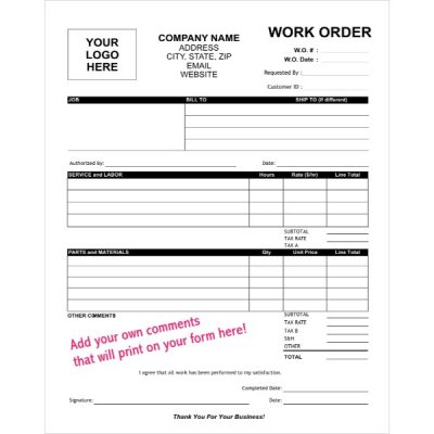 work-order-template