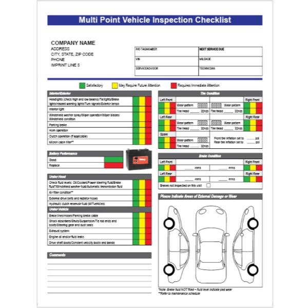 What Is a Multi-Point Inspection on a Car?