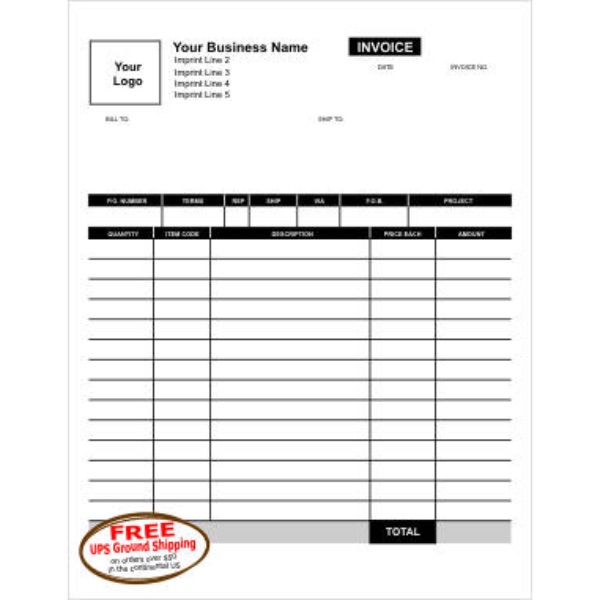 INVOICEER - NOTEBOOK OF 50 INVOICES WITH DOUBLE - ELVE - 10x14 cm