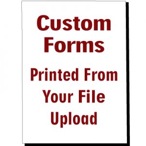 custom carbonless forms printing